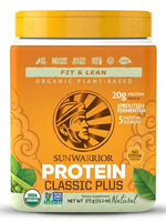 Sunwarrior Classic PLUS - Bezsmakowe białko wegańskie (15 porcji / 375g)