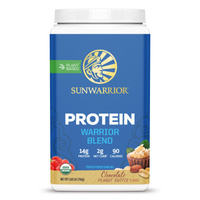 Sunwarrior WARRIOR BLEND Czekoladowe masło orzechowe (30 porcji / 750g)