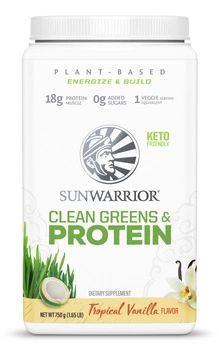Sunwarrior Clean Greens & PROTEIN waniliowy (30 porcji / 750g)